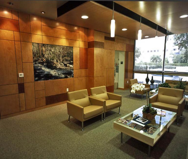 Lobby of Vantage Oncology’s West Hills facility